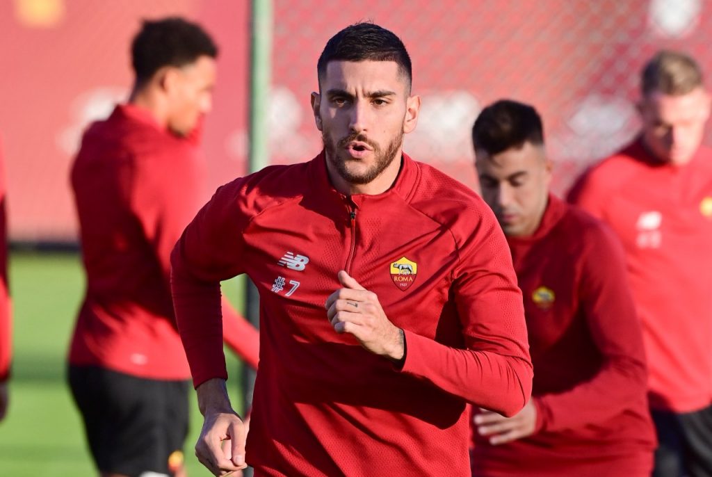 allenamento roma trigoria pellegrini