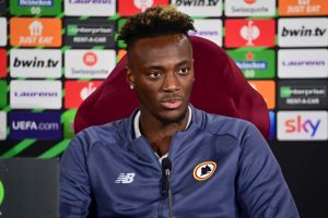 Abraham AS Roma Press Conference