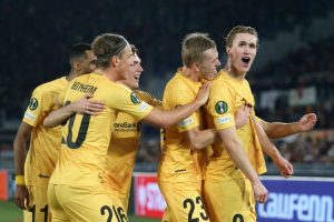 Solbakken gol AS Roma v FK Bodo/Glimt: Group E - UEFA Europa Conference League