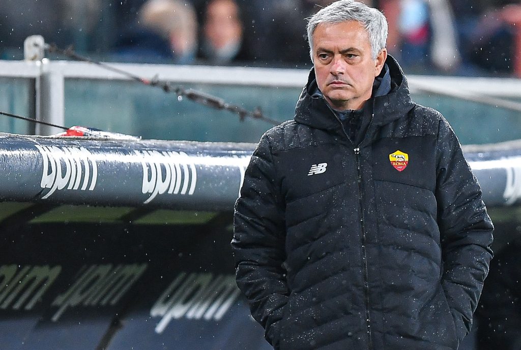 Mourinho Genoa CFC v AS Roma - Serie A