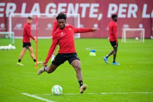 Diawara AS Roma Training Session