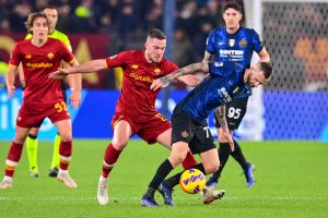Veretout AS Roma v FC Internazionale - Serie A