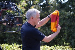 AS Roma New Coach Jose Mourinho Arrives In Rome