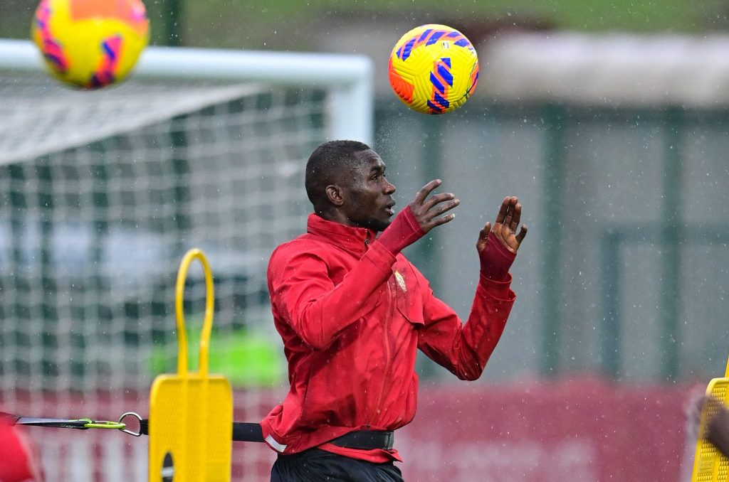 allenamento roma trigoria calafiori maissa ndiaye
