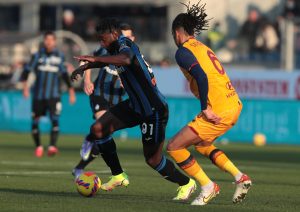 Zapata Atalanta BC v AS Roma - Serie A
