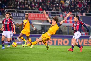 Zaniolo Bologna FC and AS Roma - Serie A