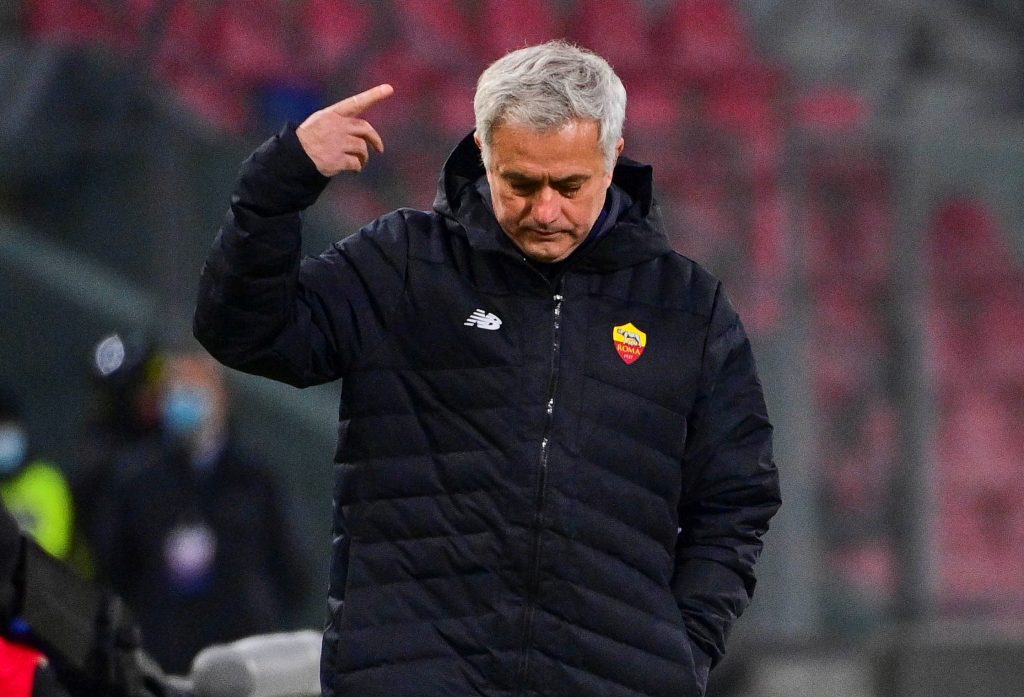 Mourinho Bologna FC v AS Roma - Serie A