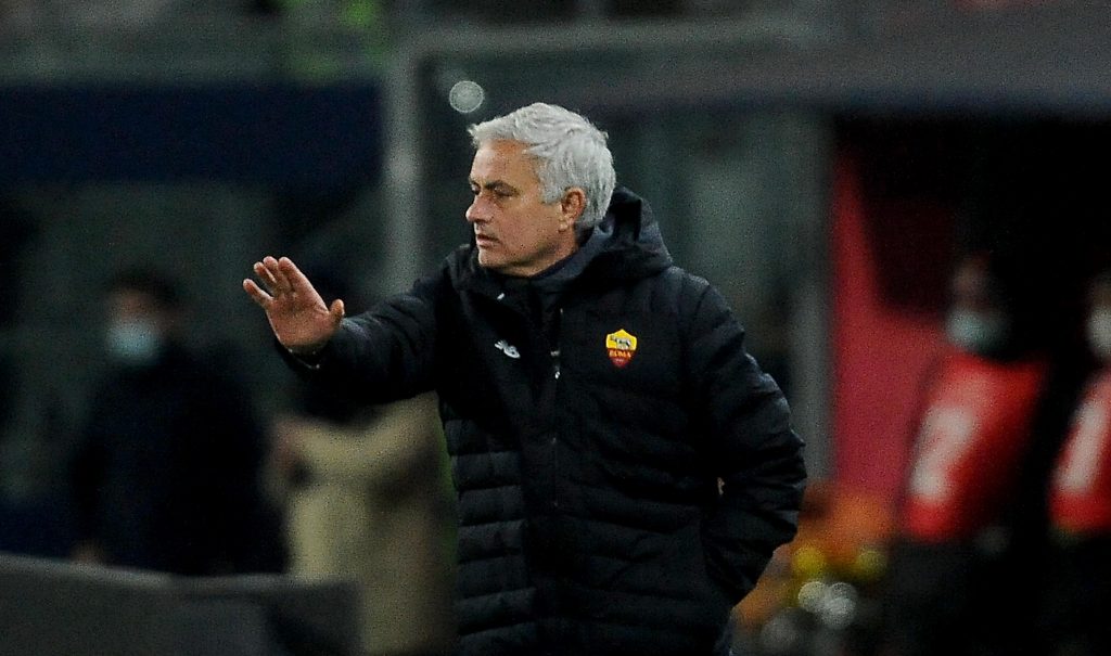 Mourinho Bologna FC v AS Roma - Serie A