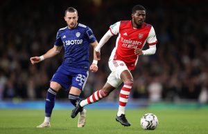 maitland niles Arsenal v Leeds United - Carabao Cup Round of 16