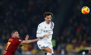Manolo Gabbiadini  AS Roma v UC Sampdoria - Serie A