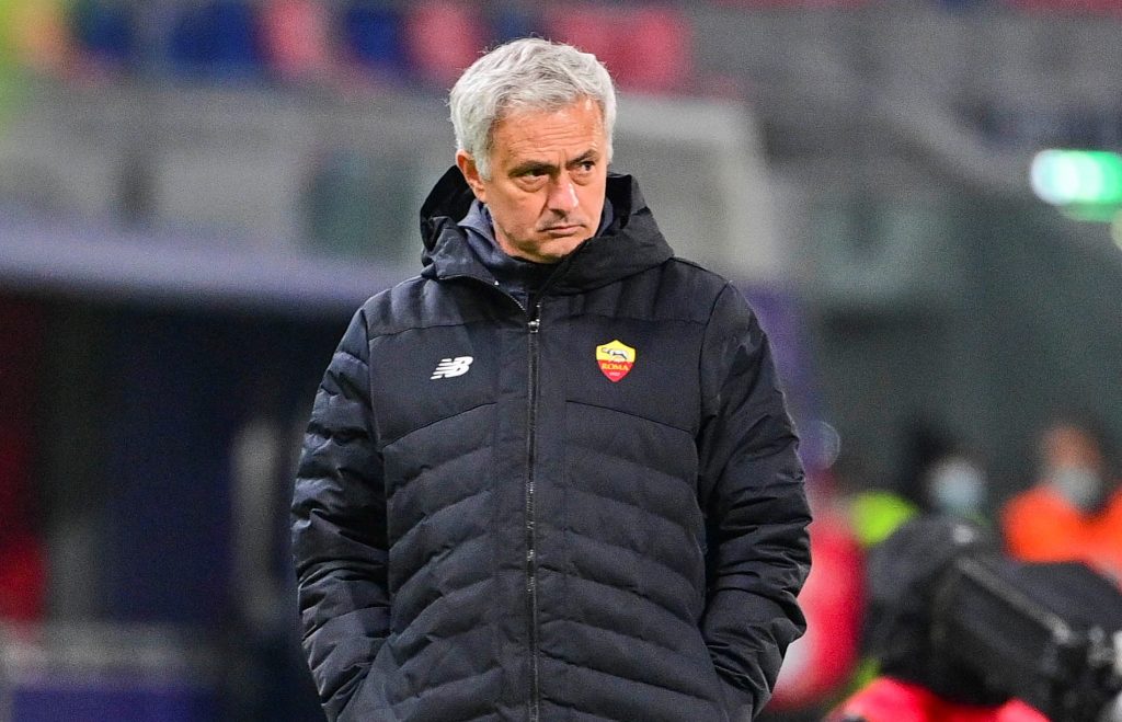 Mourinho Bologna FC v AS Roma - Serie A