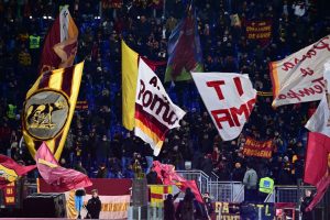 Tifosi AS Roma v Spezia Calcio - Serie A