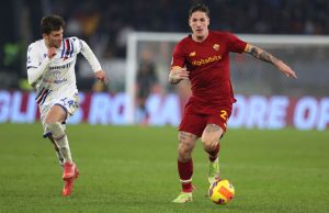 Nicolo Zaniolo  AS Roma v UC Sampdoria - Serie A