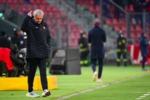 Mourinho Bologna FC v AS Roma - Serie A