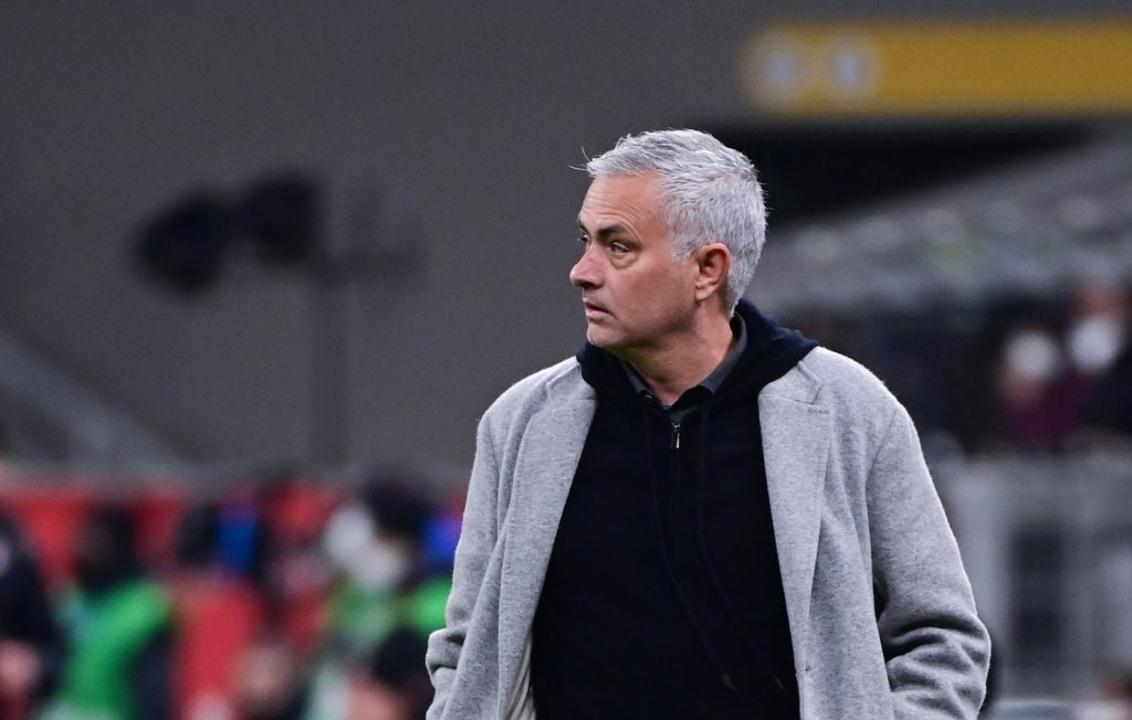 Josè Mourinho AC Milan v AS Roma - Serie A