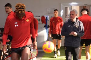 Mourinho AS Roma Training Session