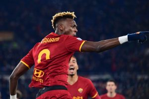 Tammy Abraham AS Roma v Juventus - Serie A