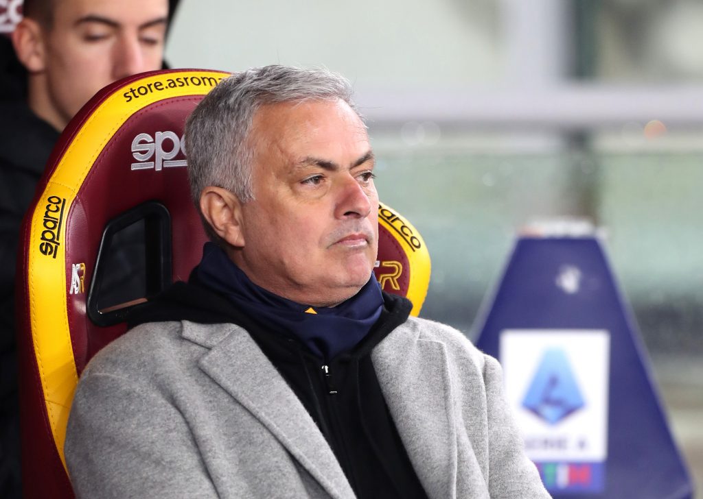 Jose Mourinho AS Roma v Juventus - Serie A