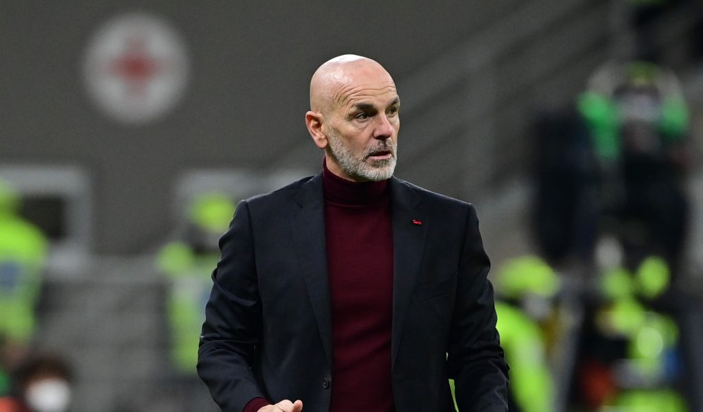 pioli AC Milan v AS Roma - Serie A