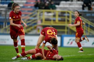 roma femminile supercoppa milan ciccotti lazaro