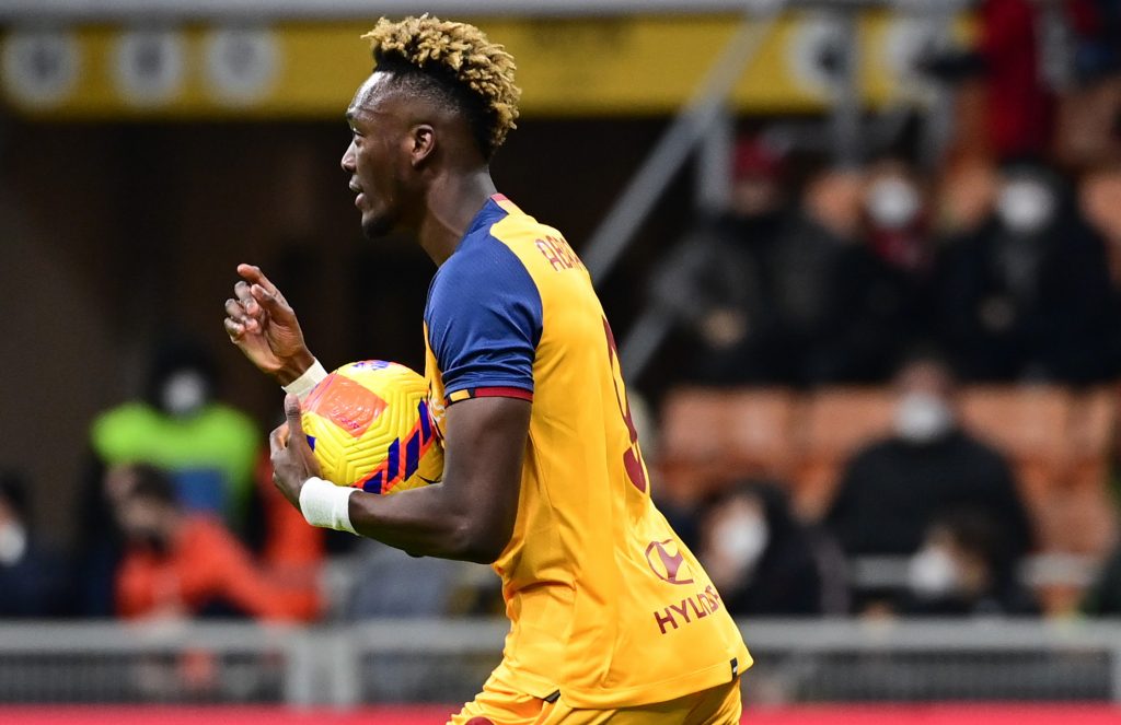 Tammy Abraham AC Milan v AS Roma - Serie A