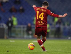 Shomurodov AS Roma v US Lecce - Coppa Italia