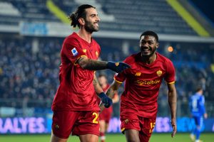 Sergio Oliveira Maitland-Niles Empoli FC v AS Roma - Serie A