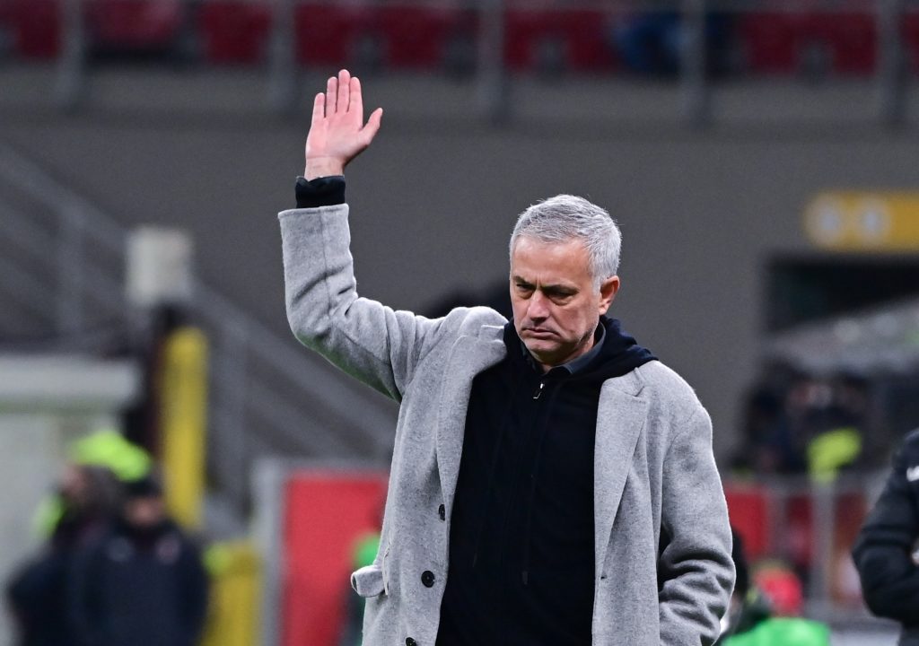 Josè Mourinho AC Milan v AS Roma - Serie A