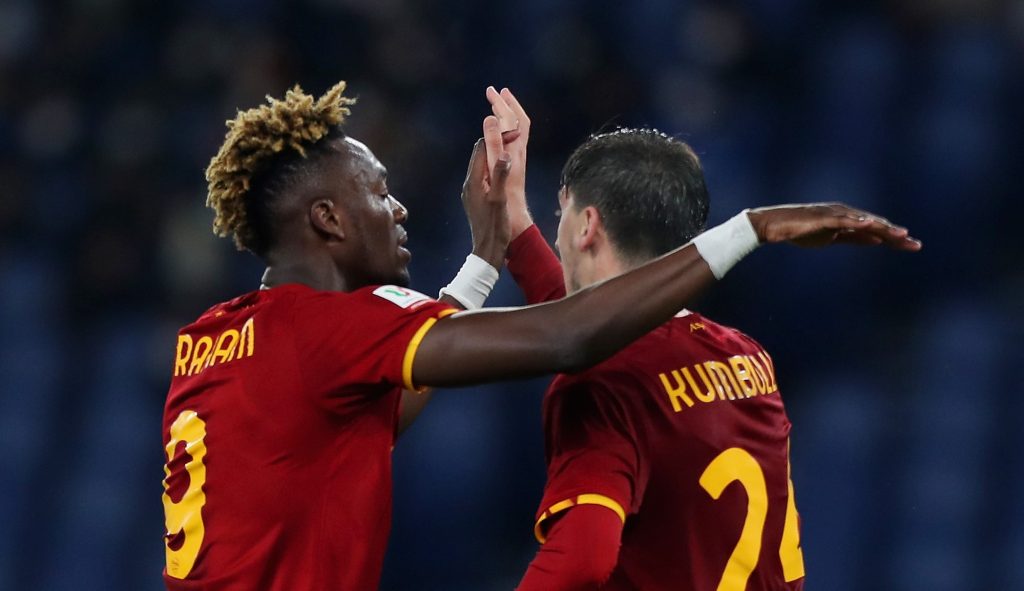 Kumbulla AS Roma v US Lecce - Coppa Italia