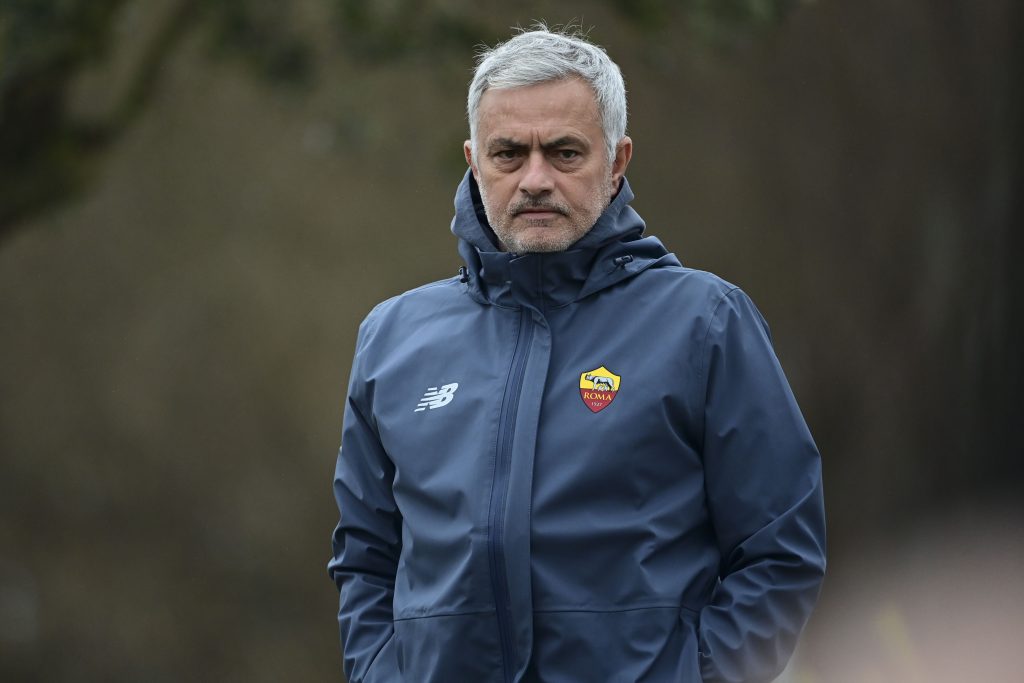 MourinhoAS Roma Training Session
