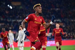 Tammy Abraham AS Roma v Juventus - Serie A