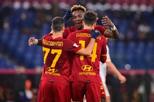 Shomurodov AS Roma v US Lecce - Coppa Italia