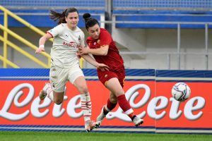 roma femminile supercoppa milan pirone