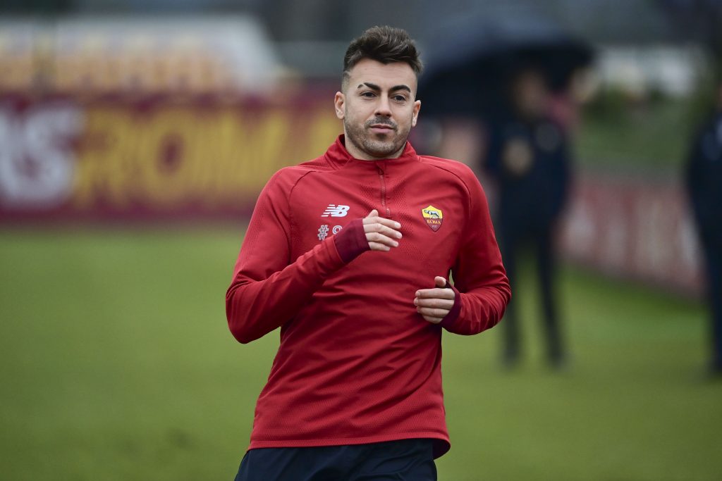 El Shaarawy AS Roma Training Session