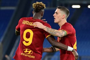 Abraham zaniolo AS Roma v US Lecce - Coppa Italia