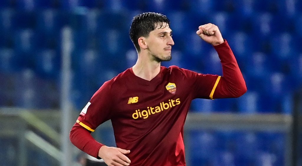 Kumbulla AS Roma v US Lecce - Coppa Italia