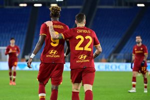 Abraham zaniolo AS Roma v US Lecce - Coppa Italia