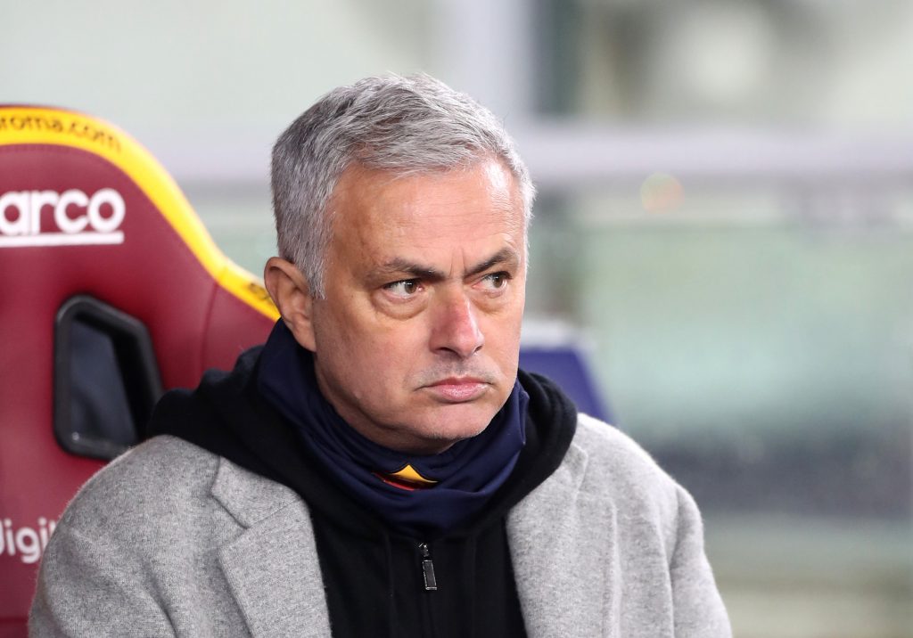 Jose Mourinho AS Roma v Juventus - Serie A