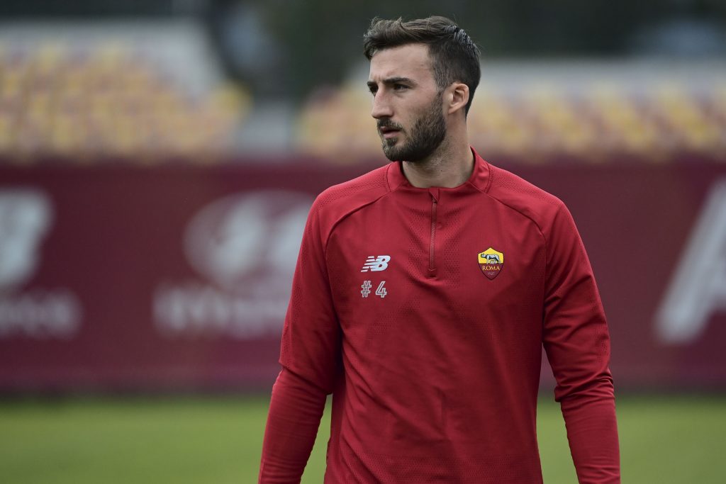 Cristante AS Roma Training Session