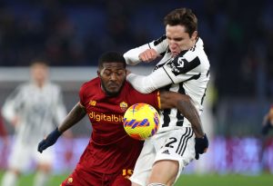 Ainsley Maitland-Niles ChiesaAS Roma v Juventus - Serie A