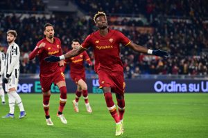 Tammy Abraham AS Roma v Juventus - Serie A