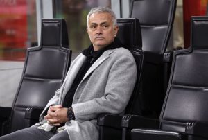 Jose Mourinho AC Milan v AS Roma - Serie A