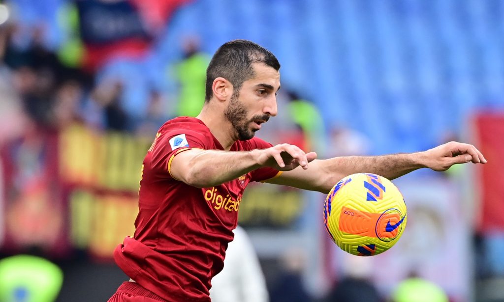 Mkhitaryan AS Roma v Genoa CFC - Serie A