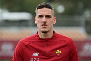 Zaniolo AS Roma Training Session