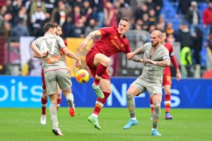 Zaniolo AS Roma v Genoa CFC - Serie A