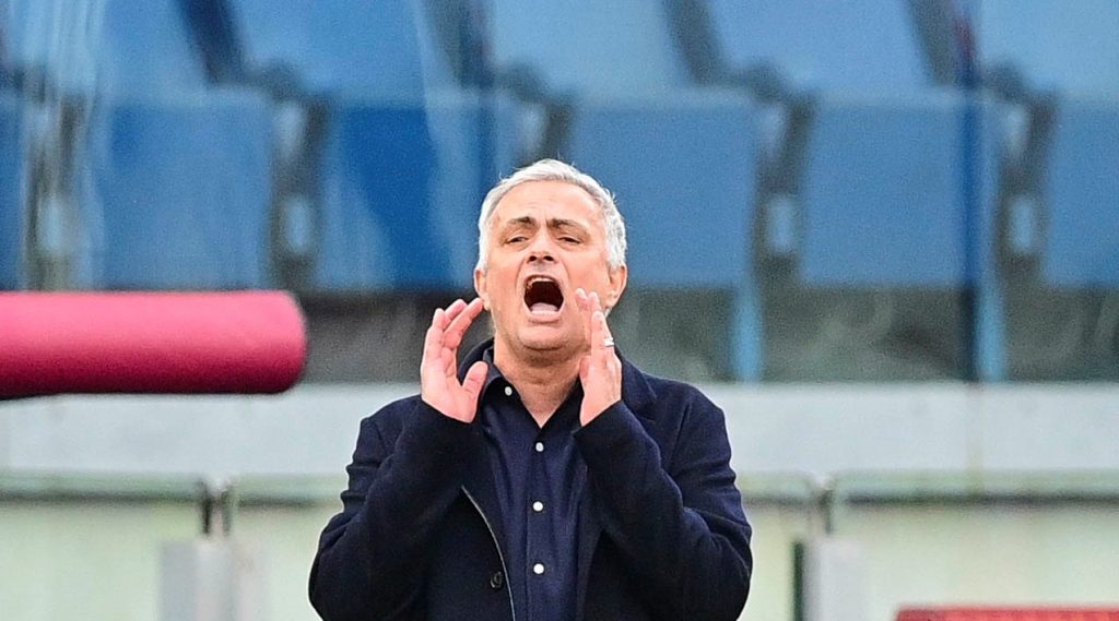 Mourinho AS Roma v Genoa CFC - Serie A