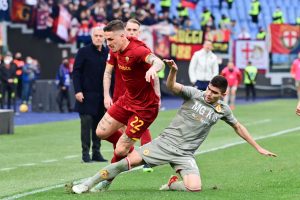 Zaniolo AS Roma v Genoa CFC - Serie A