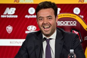 Tiago Pinto AS Roma Press Conference