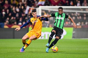 Mancini Traore US Sassuolo v AS Roma - Serie A