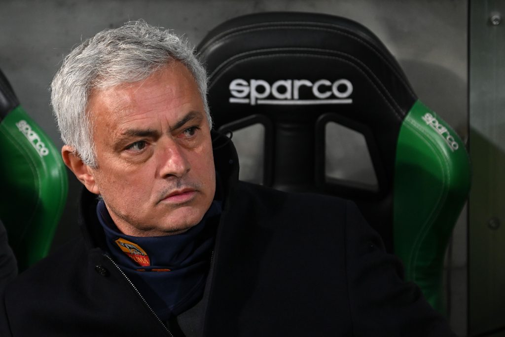 Mourinho US Sassuolo v AS Roma - Serie A